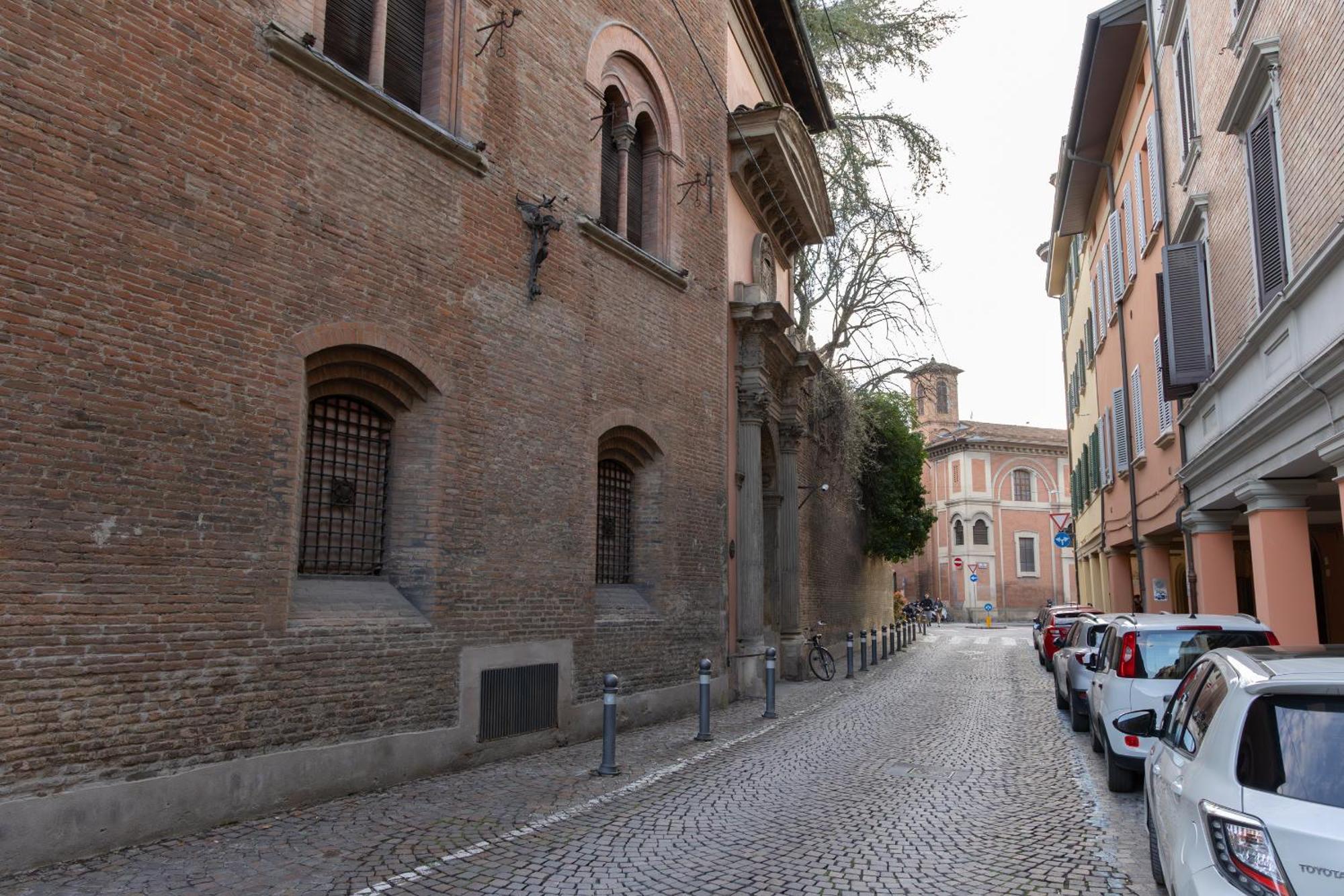 Collegio Di Spagna 13 Bologna Bagian luar foto